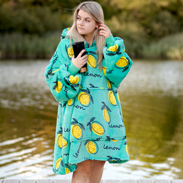 BARAMOOR sweatshirt-blanket "Lemon"