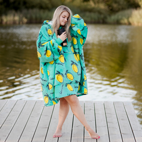 BARAMOOR sweatshirt-blanket "Lemon"