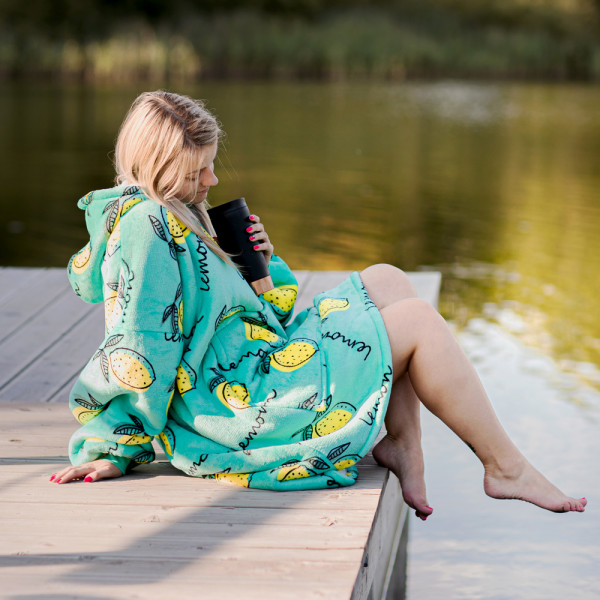 BARAMOOR sweatshirt-blanket "Lemon"