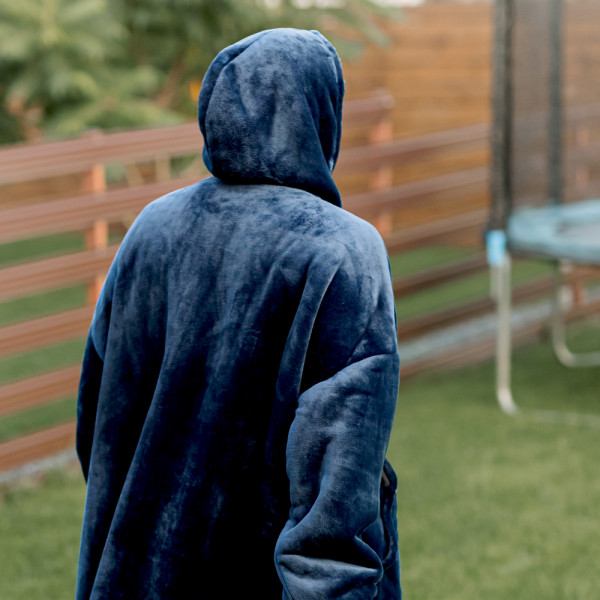 BARAMOOR sweatshirt-blanket "Navy Blue"