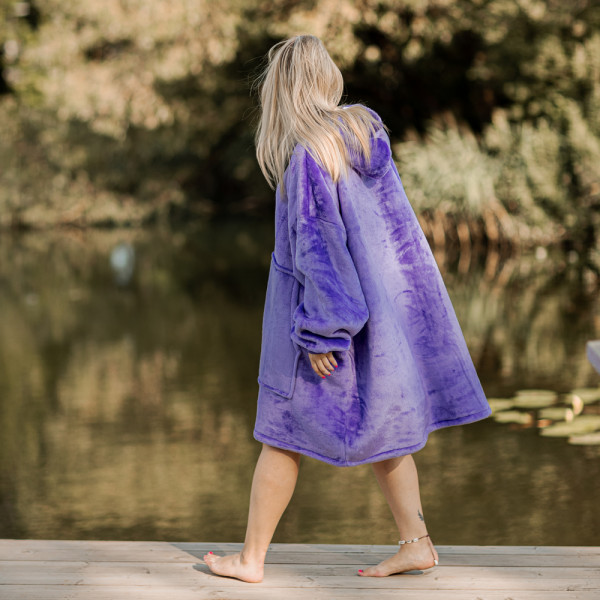 BARAMOOR sweatshirt-blanket "Purple"
