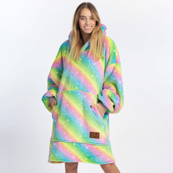 BARAMOOR sweatshirt-blanket "Rainbow"