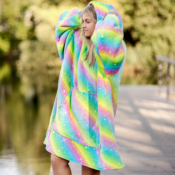BARAMOOR sweatshirt-blanket "Rainbow"