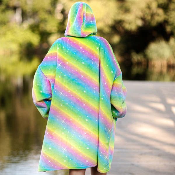 BARAMOOR sweatshirt-blanket "Rainbow"