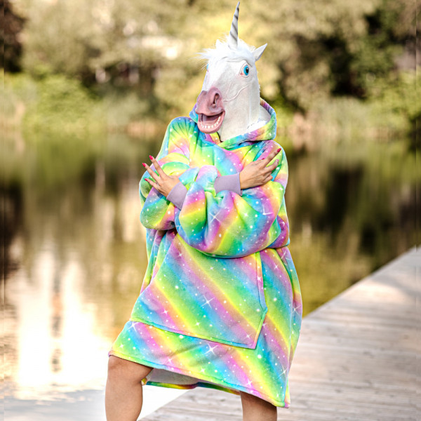 BARAMOOR sweatshirt-blanket "Rainbow"