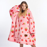 BARAMOOR sweatshirt-blanket "Strawberry"