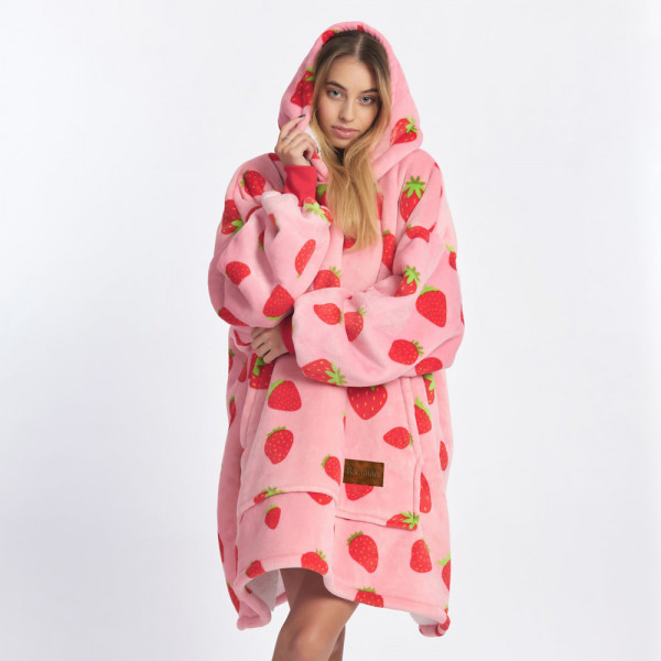 BARAMOOR sweatshirt-blanket "Strawberry"