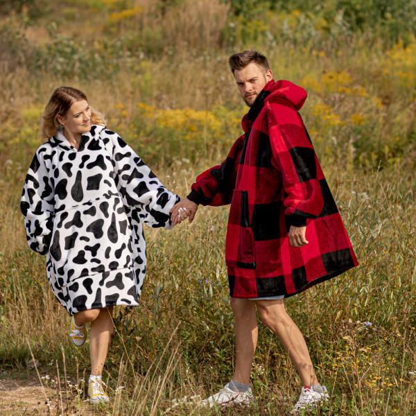 BARAMOOR sweatshirt-blanket set "Best friends"