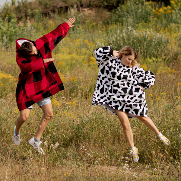 BARAMOOR sweatshirt-blanket set "Best friends"