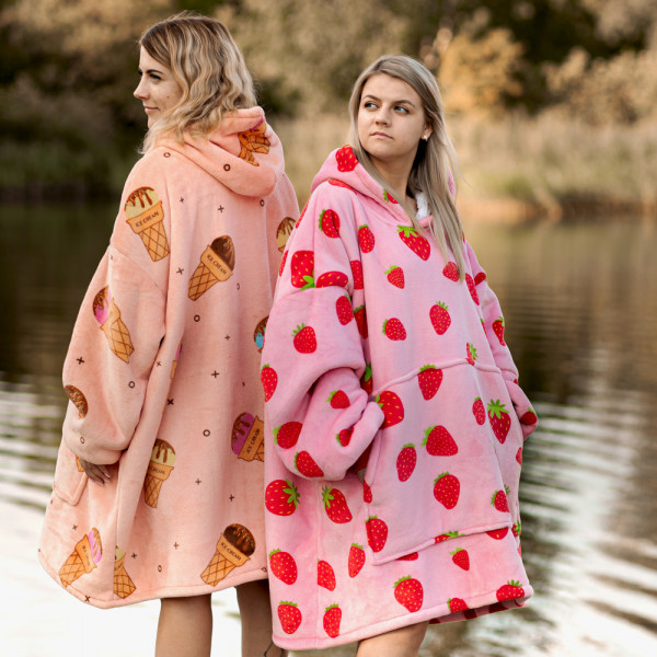 BARAMOOR sweatshirt-blanket set "Sweet Couple"