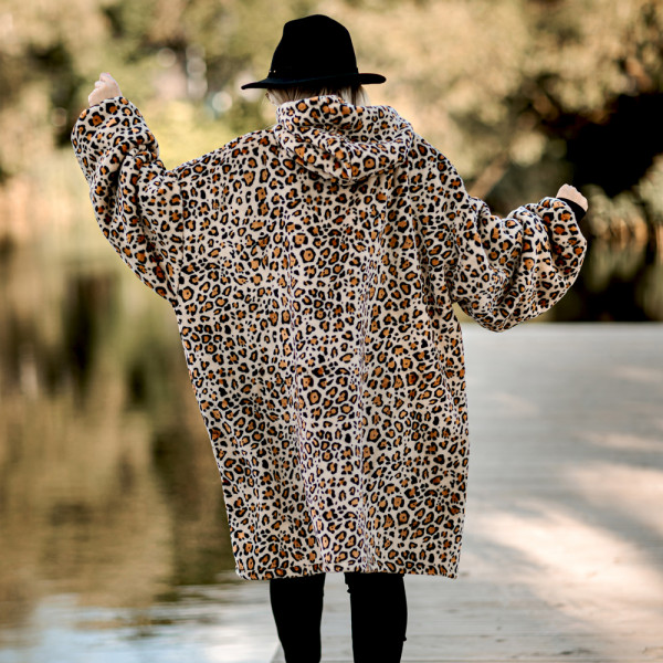 BARAMOOR sweatshirt-blanket "Leopard"