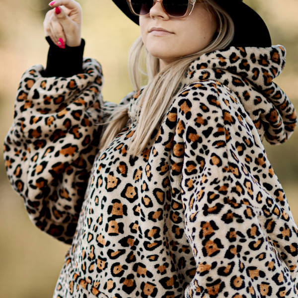 BARAMOOR sweatshirt-blanket "Leopard"