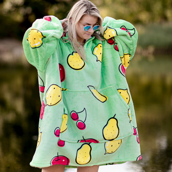 BARAMOOR sweatshirt-blanket "Fruits" BARAMOOR sweatshirt-blanket "Fruits"
