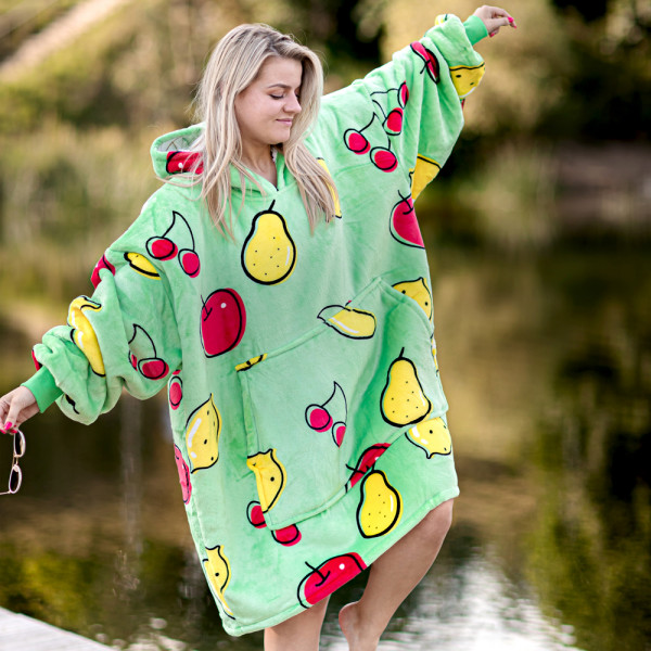 BARAMOOR sweatshirt-blanket "Fruits" BARAMOOR sweatshirt-blanket "Fruits"