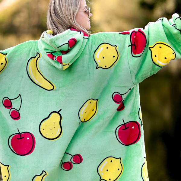 BARAMOOR sweatshirt-blanket "Fruits" BARAMOOR sweatshirt-blanket "Fruits"
