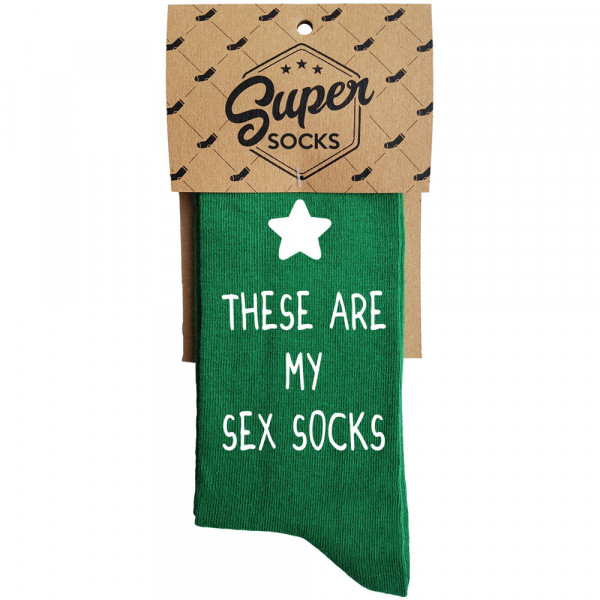 Socks "These are my sex socks" Socks "These are my sex socks"