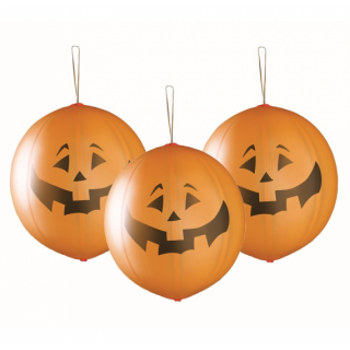 Premium Balloons "Halloween Pumpkin" (3 pcs.)