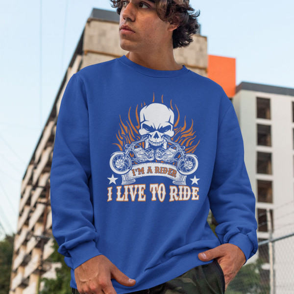 Sweatshirt "I'm a rider" (without hood)
