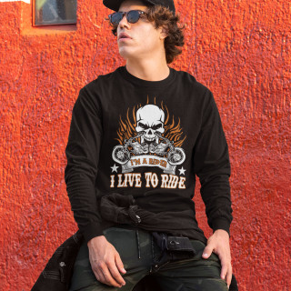 Sweatshirt "I'm a rider" (without hood)