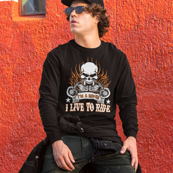 Sweatshirt "I'm a rider" (without hood)