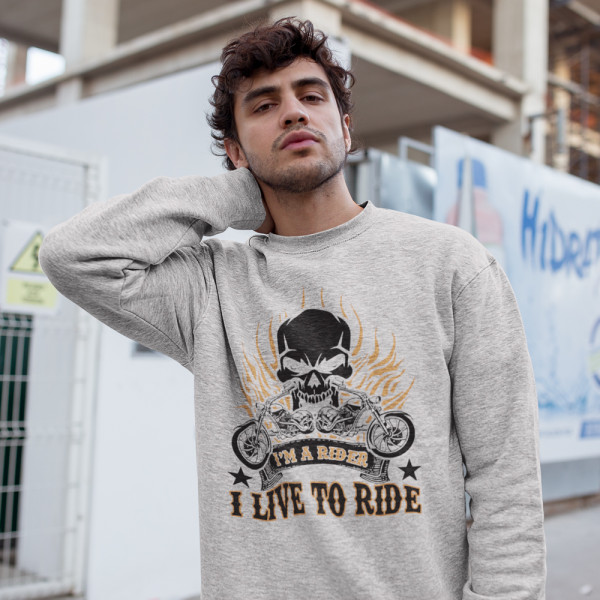 Sweatshirt "I'm a rider" (without hood)