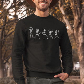 Sweatshirt "Dancing skeleton" (without hood)