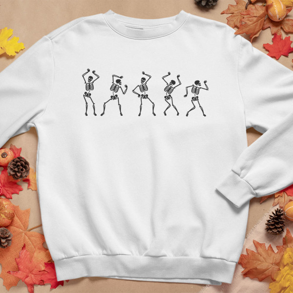 Sweatshirt "Dancing skeleton" (without hood) Sweatshirt "Dancing skeleton" (without hood)
