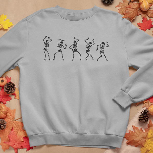 Sweatshirt "Dancing skeleton" (without hood) Sweatshirt "Dancing skeleton" (without hood)