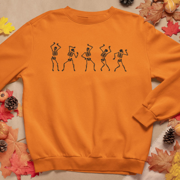 Sweatshirt "Dancing skeleton" (without hood) Sweatshirt "Dancing skeleton" (without hood)