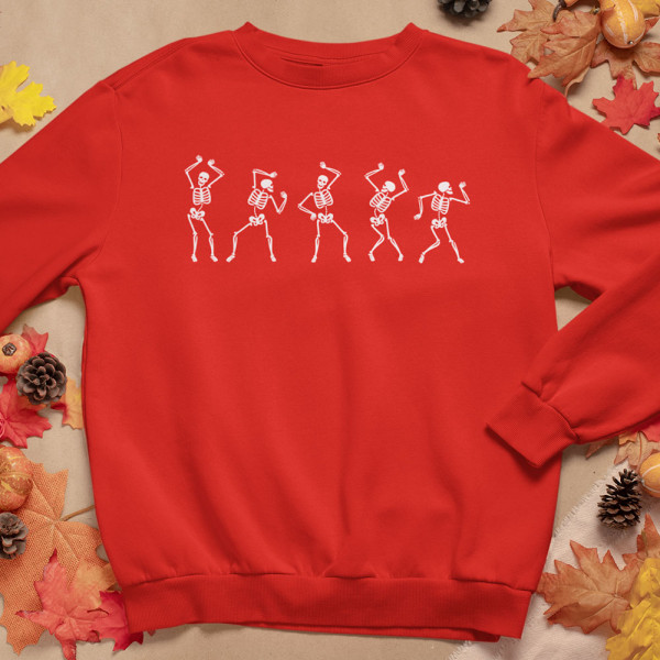 Sweatshirt "Dancing skeleton" (without hood) Sweatshirt "Dancing skeleton" (without hood)