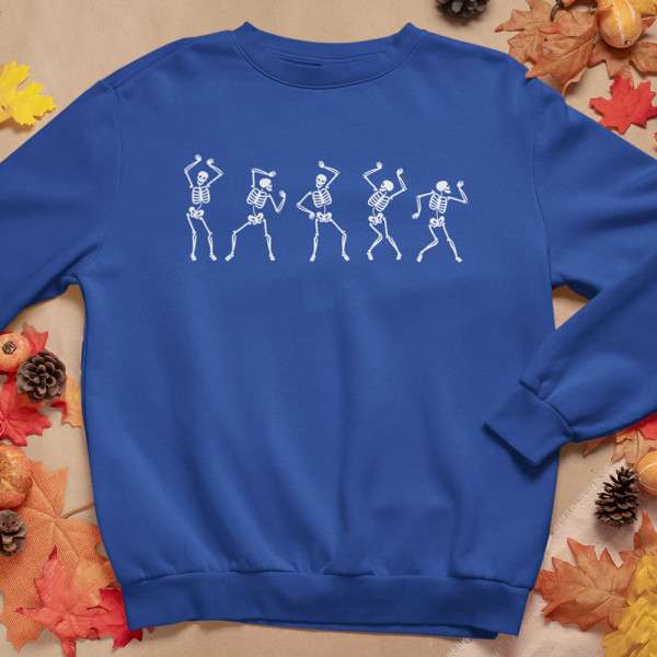 Sweatshirt "Dancing skeleton" (without hood) Sweatshirt "Dancing skeleton" (without hood)