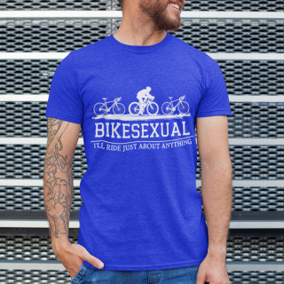 T-shirt "Bikesexual"