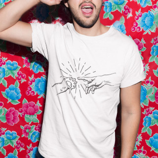 T-shirt "Cats and humans together"
