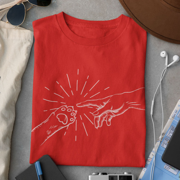 T-shirt "Cats and humans together" T-shirt "Cats and humans together"
