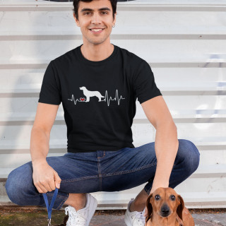 T-shirt "Dog heartbeat pulse"
