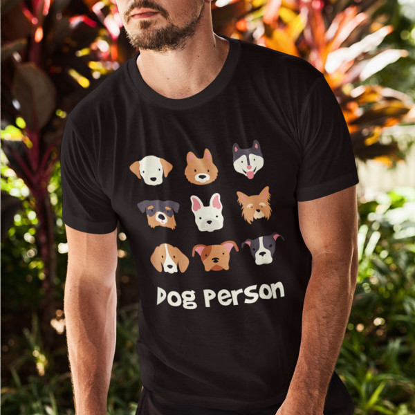 T-shirt "Dog person"