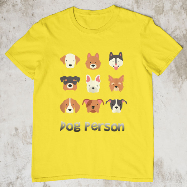 T-shirt "Dog person"