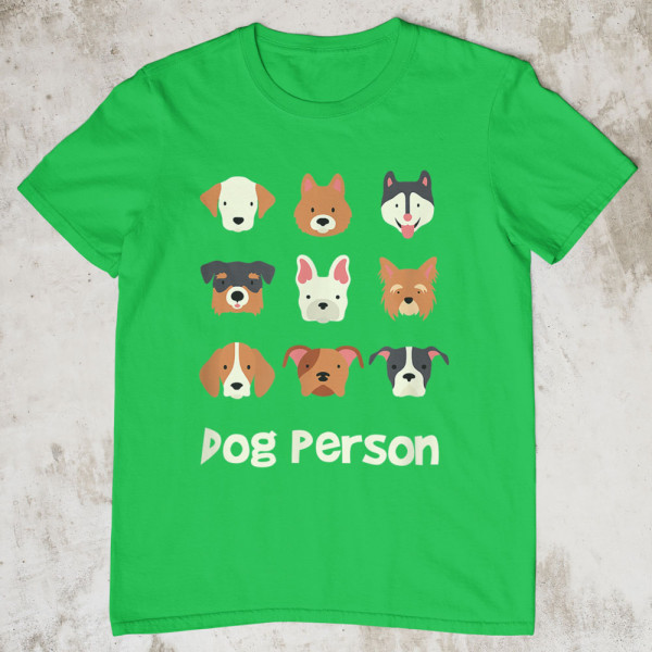 T-shirt "Dog person"
