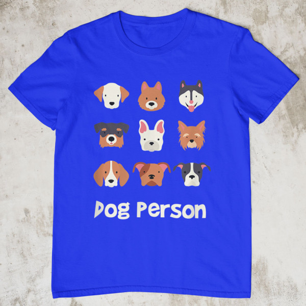 T-shirt "Dog person"