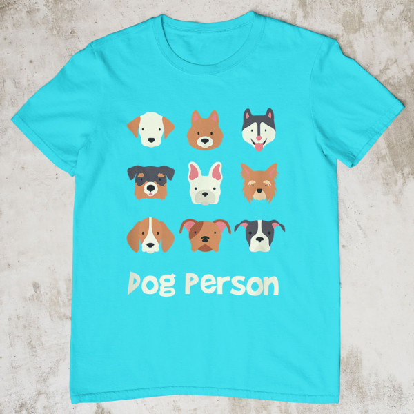 T-shirt "Dog person"