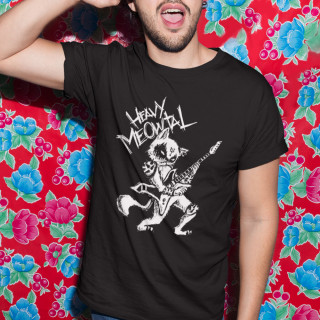 T-shirt "Heavy Meowtal"