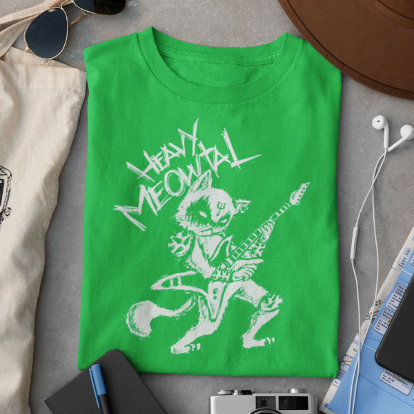 T-shirt "Heavy Meowtal"