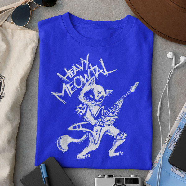 T-shirt "Heavy Meowtal"