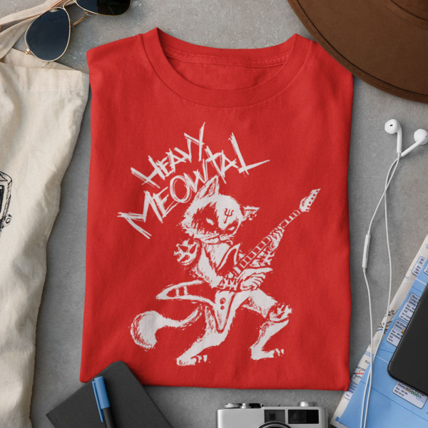 T-shirt "Heavy Meowtal"