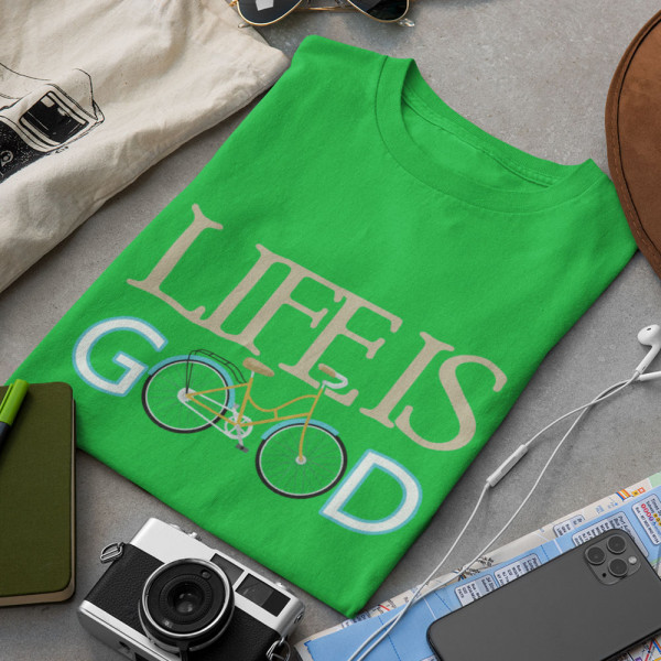 T-shirt "Life is good" T-shirt "Life is good"