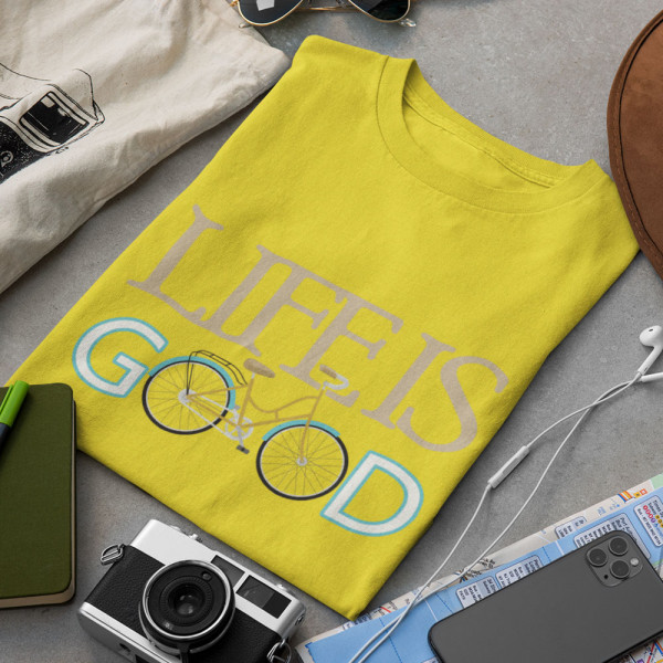 T-shirt "Life is good" T-shirt "Life is good"