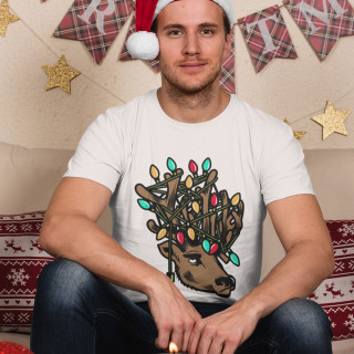 T-shirts "Festive reindeer"