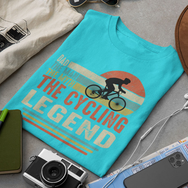T-shirt "The cycling legend"