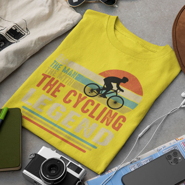 T-shirt "The cycling legend"