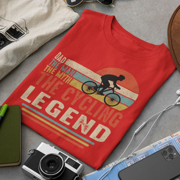 T-shirt "The cycling legend"